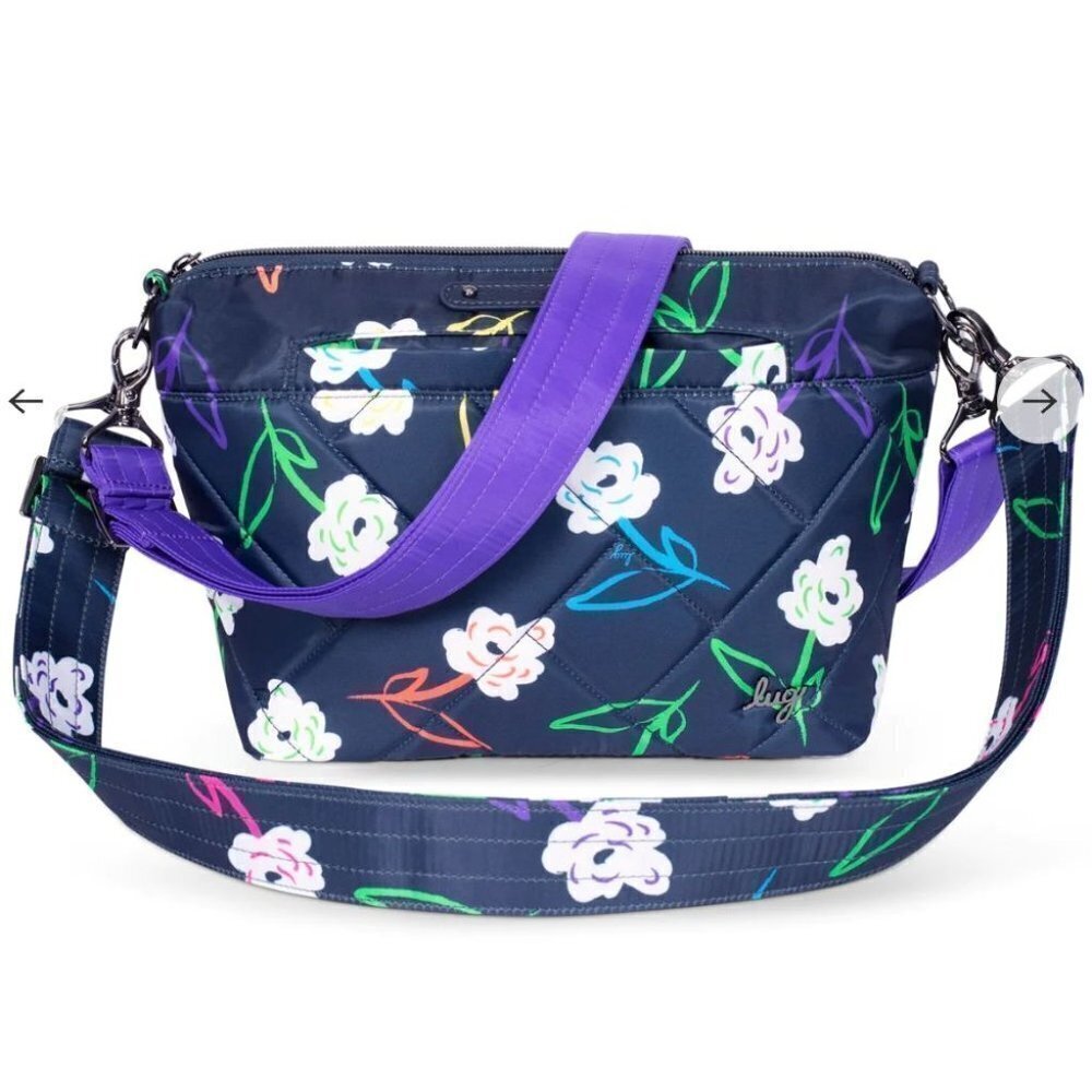 Lug FLare 2 Crossbody Bag Bright Floral NWT